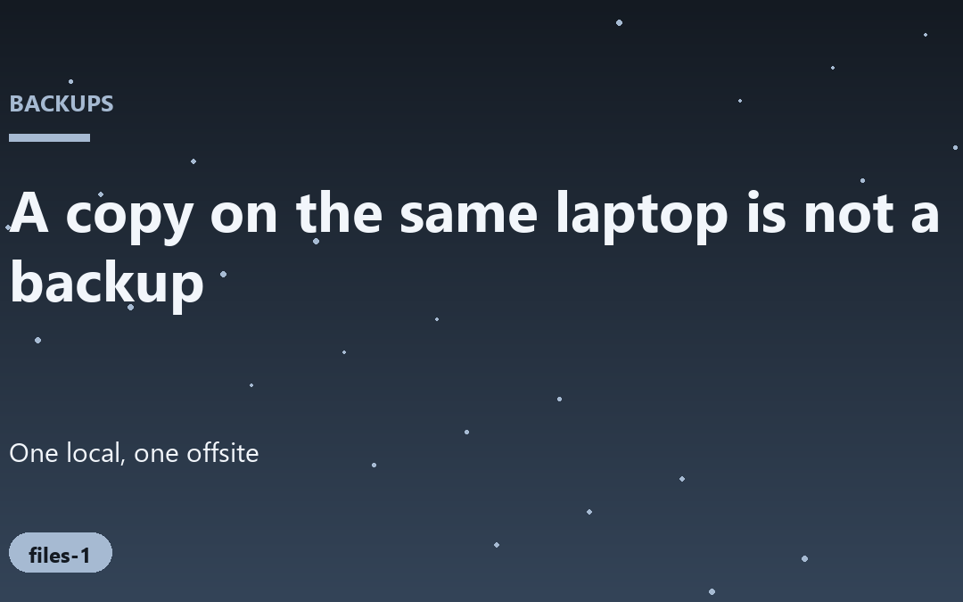 Practical File Backup Strategies That Actually Work